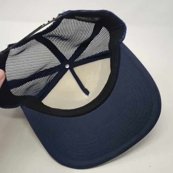 O'Neill Est. 1952 Snapback Trucker Hat Blue One Size Adjustable Mesh Back - Picture 7 of 9